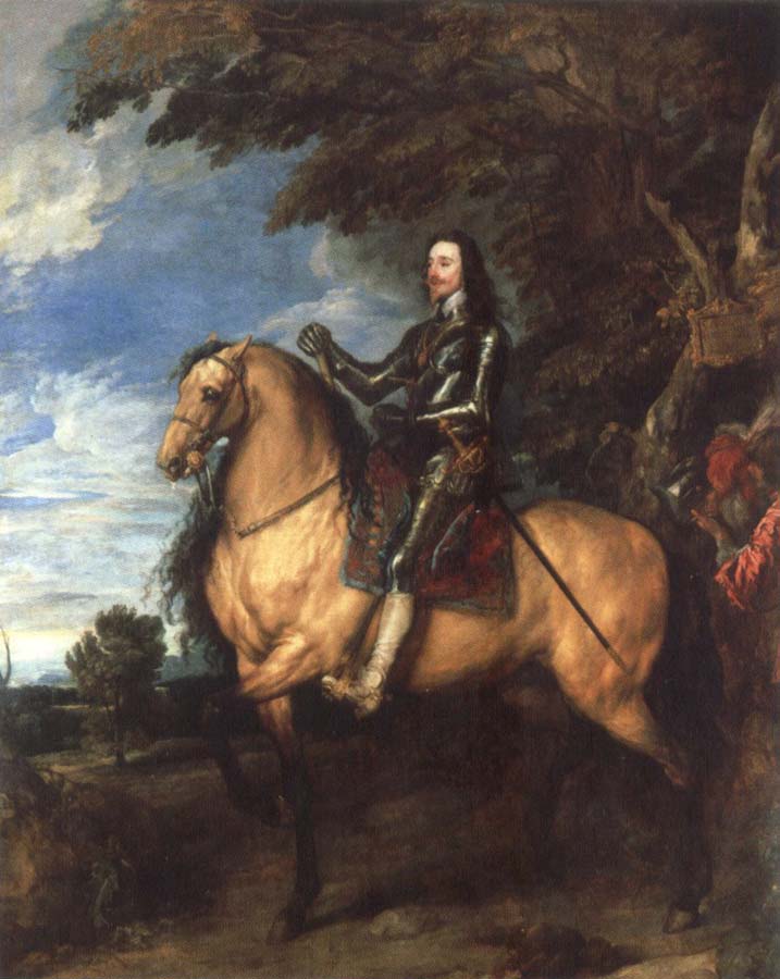 equestrian porrtait of charles l